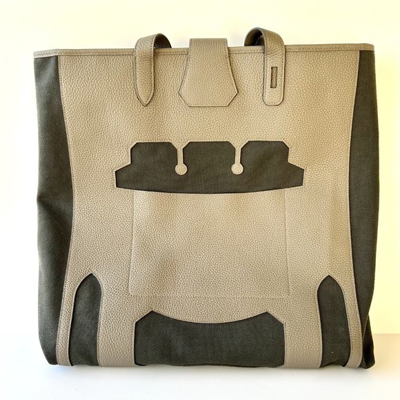 Hermes Monsieur B Toile Veau - Picture 5 of 15